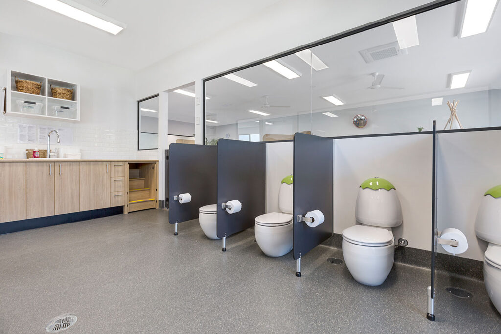 Inticlean childcare cleaning Brisbane with hygienic toilets and washroom facilities